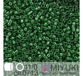 Miyuki Delica 11/0 - Tr Dk Emerald 5g