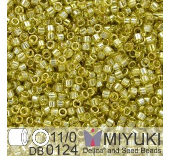 Miyuki Delica 11/0 - Tr Golden Olive Luster  5g