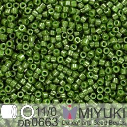 Miyuki Delica 11/0 - Dyed Op Olive 5g