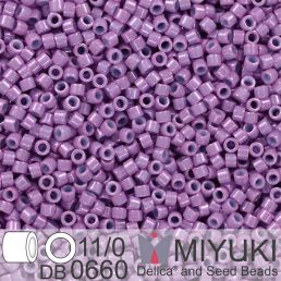 Miyuki Delica 11/0 - Dyed Op Dk Orchid  5g
