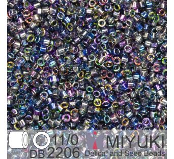 Miyuki Delica 11/0 - Crystal Magic Blue 5g