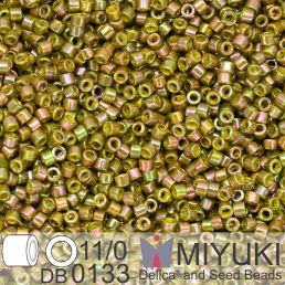 Miyuki Delica 11/0 - Opaque Golden Olive Luster 5g