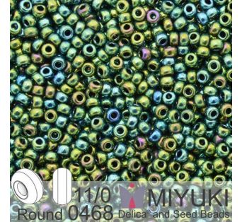Miyuki - 11/0 - Met Malachite Green Iris 5g