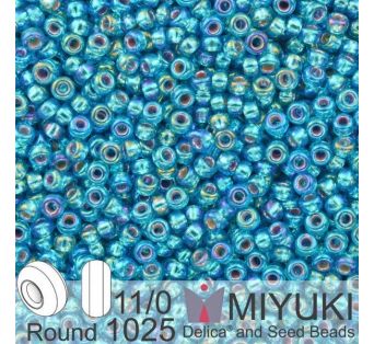 Miyuki - 11/0 - S/L Capri Blue AB  5g