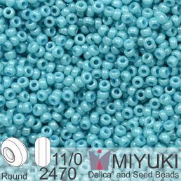 Miyuki - 11/0 - Opaque Turquoise Green Luster 5g