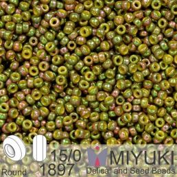 Miyuki - 15/0 - Op Golden Olive Luster 5g