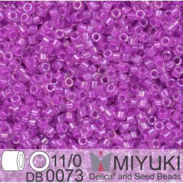 Miyuki Delica 11/0 - Lined Lilac AB 5g