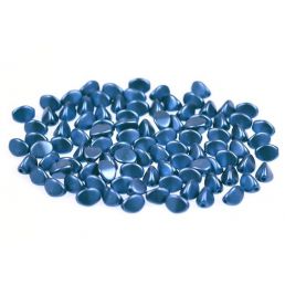 Pohanka - 5X3 mmm - Pastelová tmavo modrá - 30 ks