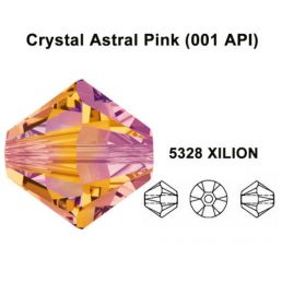 5328  - Crystal Astral Pink - 20 ks