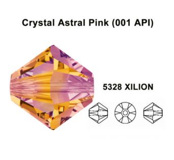 5328  - Crystal Astral Pink - 20 ks