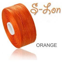 S-LON - pevná korálková niť AA - Orange