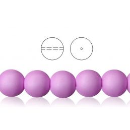 Voskové perly - Matná purpurová