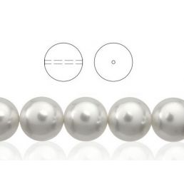 Voskové perly - Biela