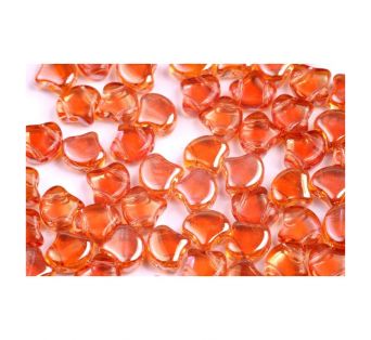 GINKO korálky - 70120/29121 - Rosaline Apricot Medium - 20ks