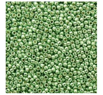 Toho - 15/0 - PermaFinish - Galvanized Mint Green 5g