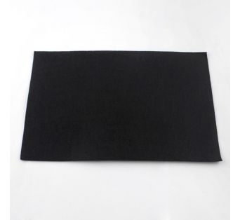 Filc - Čierna - 15x30 cm