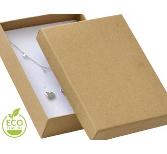ECO krabička na šperky - natural - 90x120x30 mm