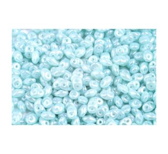 Superduo - SILK BLUE OPAL WHITE LUSTER - 10 g