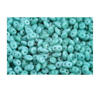 Superduo - TURQUOISE GREEN - 10 g
