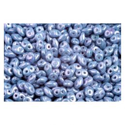 Superduo - CHALK BLUE LUSTER - 10 g