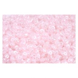 Superduo - OPAL PINK WHITE LUSTER - 10 g