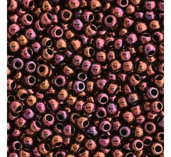 Toho round- 11/0 - Higher-Metallic Amethyst 10 g