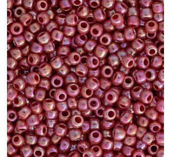 Toho round - 11/0 - Opaque-Rainbow Cherry 10 g