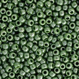 Toho round - 11/0 - Opaque Lustered Mint Green 10 g
