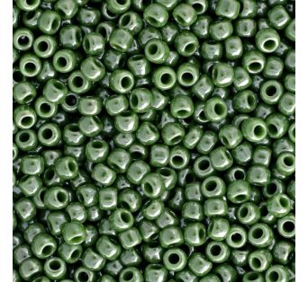 Toho round - 11/0 - Opaque Lustered Mint Green 10 g