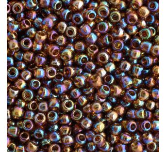 Toho round - 11/0 - Trans-Rainbow Smoky Topaz 10 g