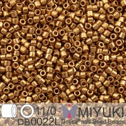 Miyuki Delica 11/0 - Met Lt Bronze 5g