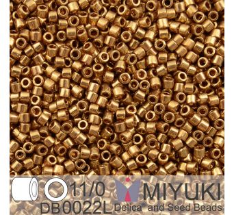 Miyuki Delica 11/0 - Met Lt Bronze 5g