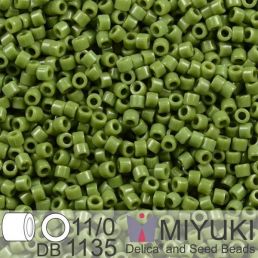 Miyuki Delica 11/0 - Op Avocado 5g