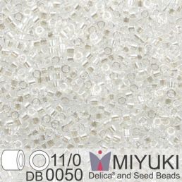 Miyuki Delica 11/0 - Crystal Luster  5g