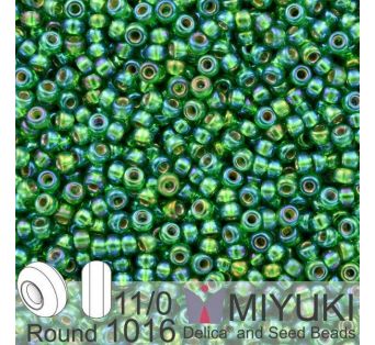 Miyuki - 11/0 - S/L Green AB 5g