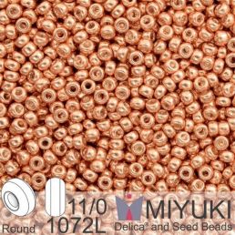 Miyuki - 11/0 - Galv Apricot Gold  5g