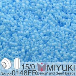 Miyuki - 15/0 - Matte Tr Aqua AB 5g