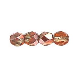 Ohňovky - 3mm - Copper Topaz - 30 kusov