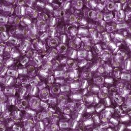Toho round - 11/0 - Silver-Lined Light Grape 10 g