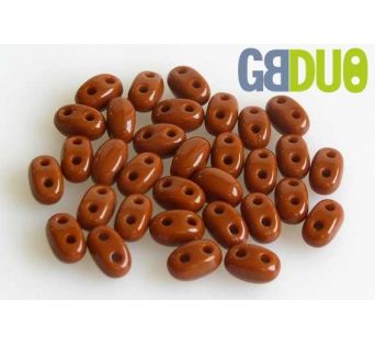 GBDUO - 2,5x5 mm - Sýto hnedá - 5g