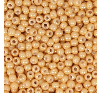 Toho round - 11/0 - Opaque-Lustered Dark Beige 10 g