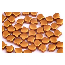 GINKO korálky - 00030/01740 - Crystal bronze gold - 20ks