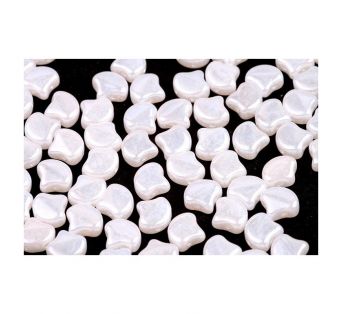 GINKO korálky - 01000/14400 - Opal White Luster- 20ks