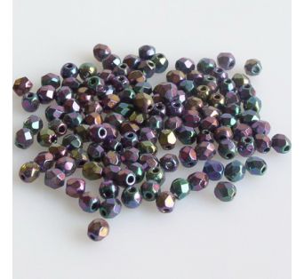 Ohňovky - 3mm - Čierná s úpravou 21495 - 30 kusov