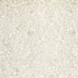 Toho - 15/0 -  Trans-Rainbow-Frosted Crystal  5g