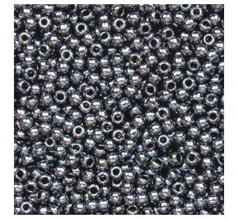 Toho round - 11/0 - Metallic Hematite 10 g