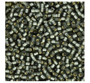 Toho round - 11/0 - Silver-Lined Frosted Gray 10 g