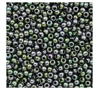 Toho round - 11/0 - Metallic Moss 10 g