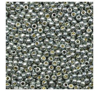 Toho round - 11/0 -Permanent Finish - Galvanized Blue Slate 10 g