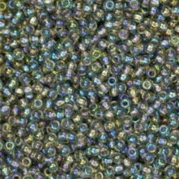 Toho round - 11/0 - Trans-Rainbow Black Diamond 10 g